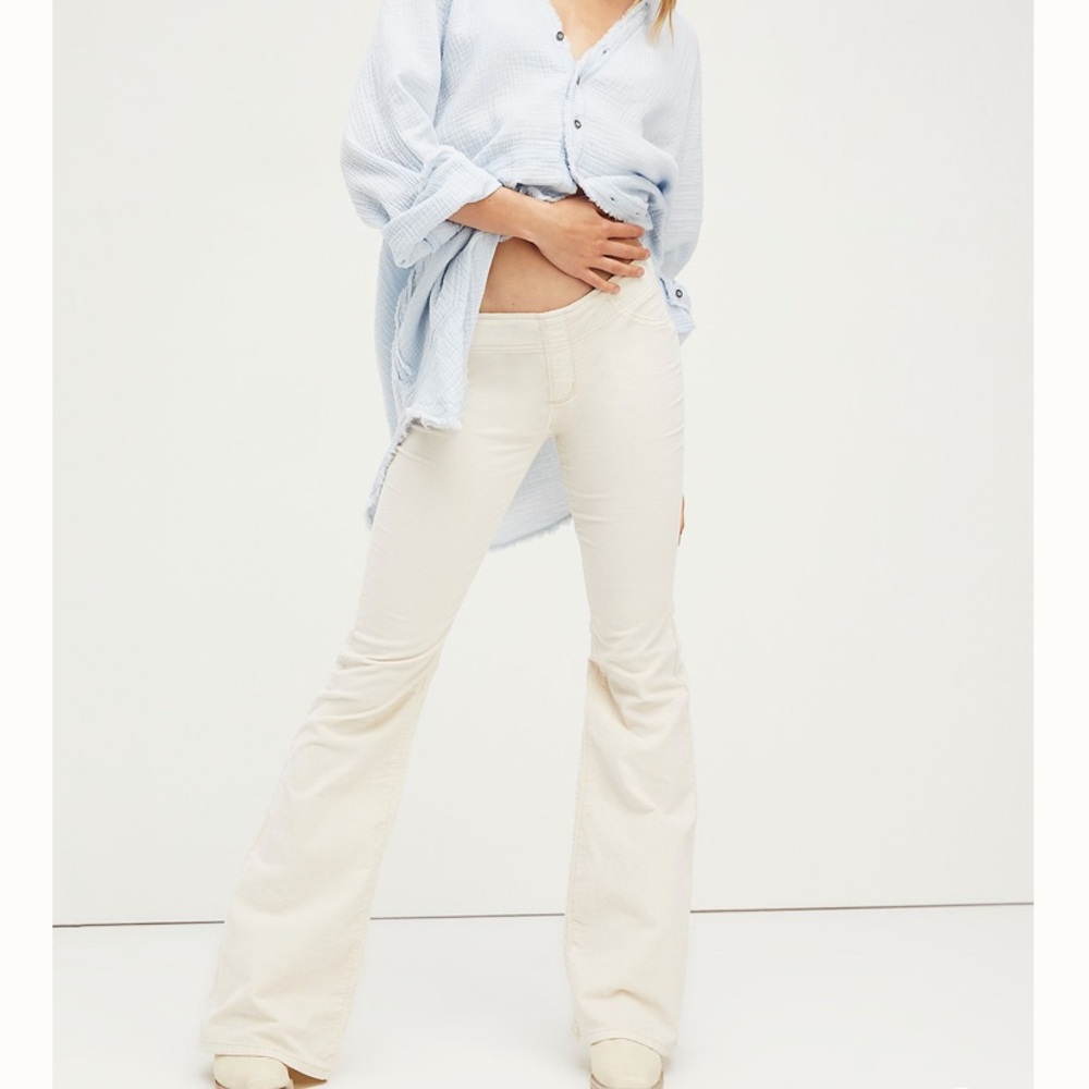 Free People Bell Bottom Jean